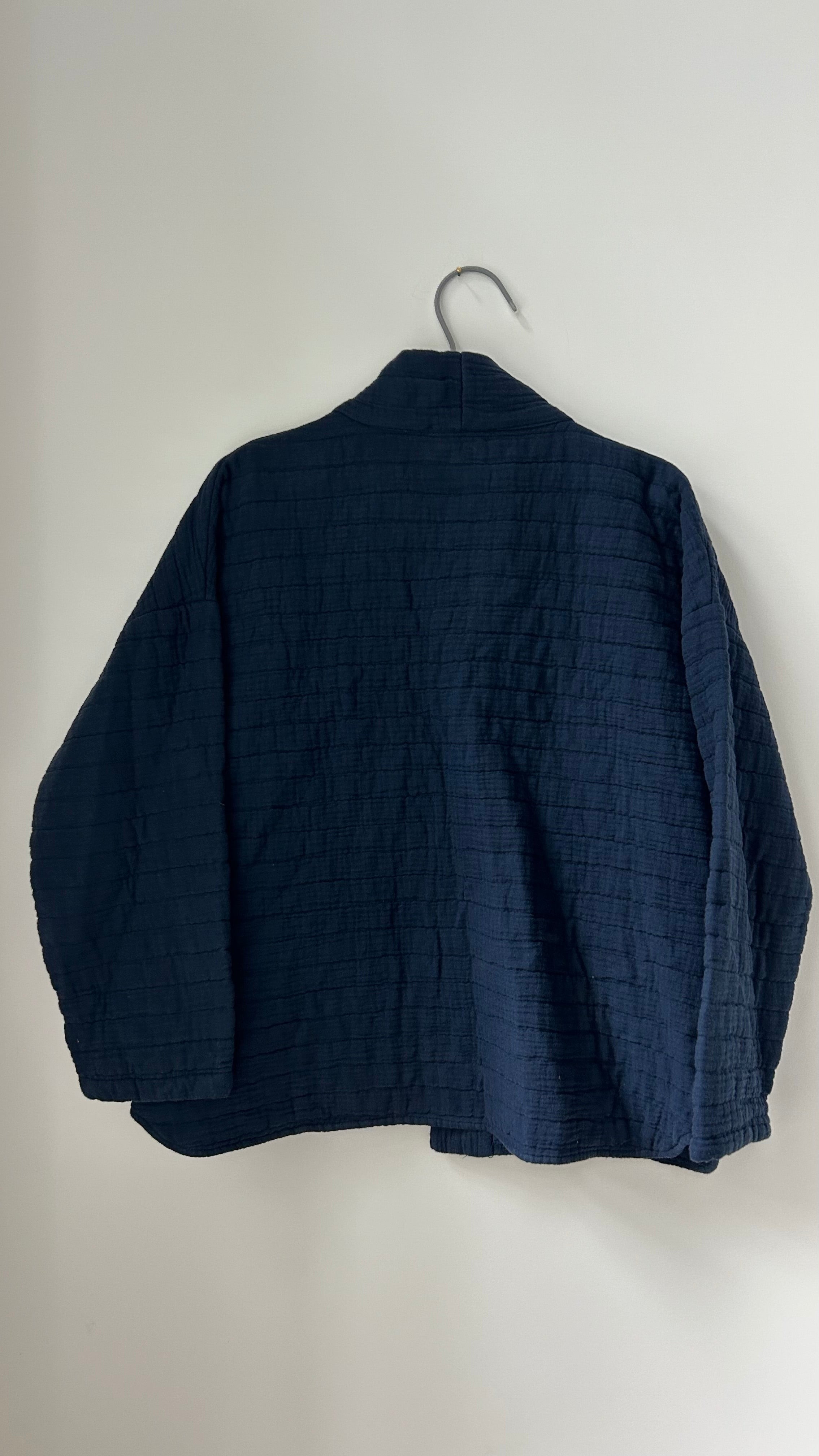 Kimono-Jacke dunkelblau