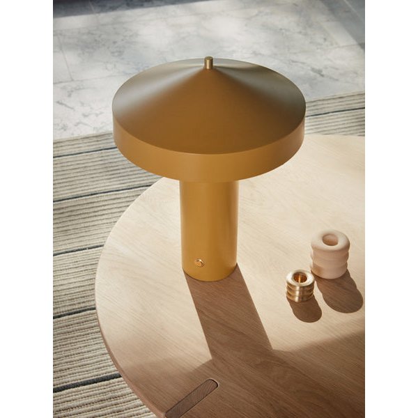 Tischlampe Hatto - gelb