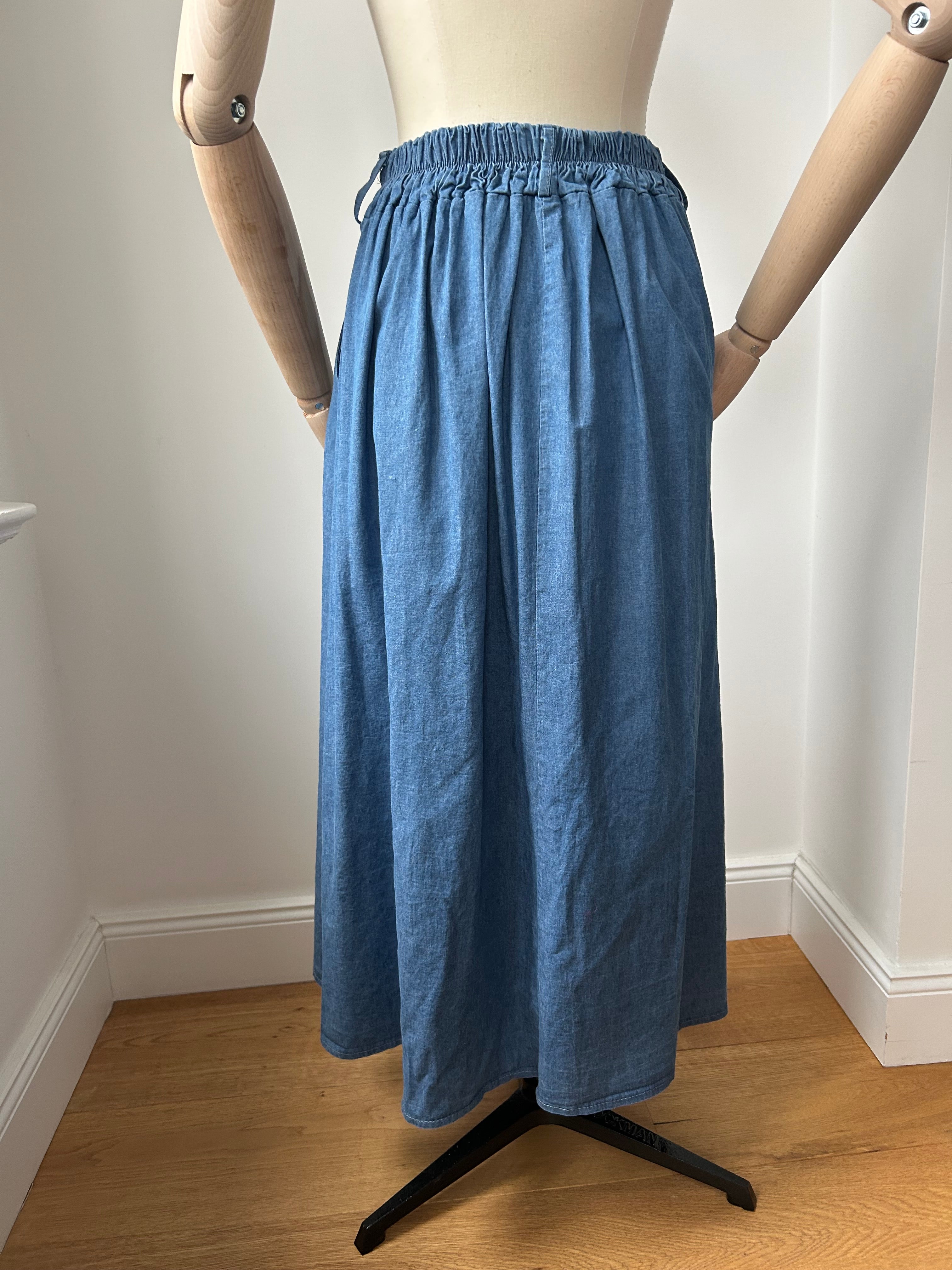 Jeansrock - hellblau