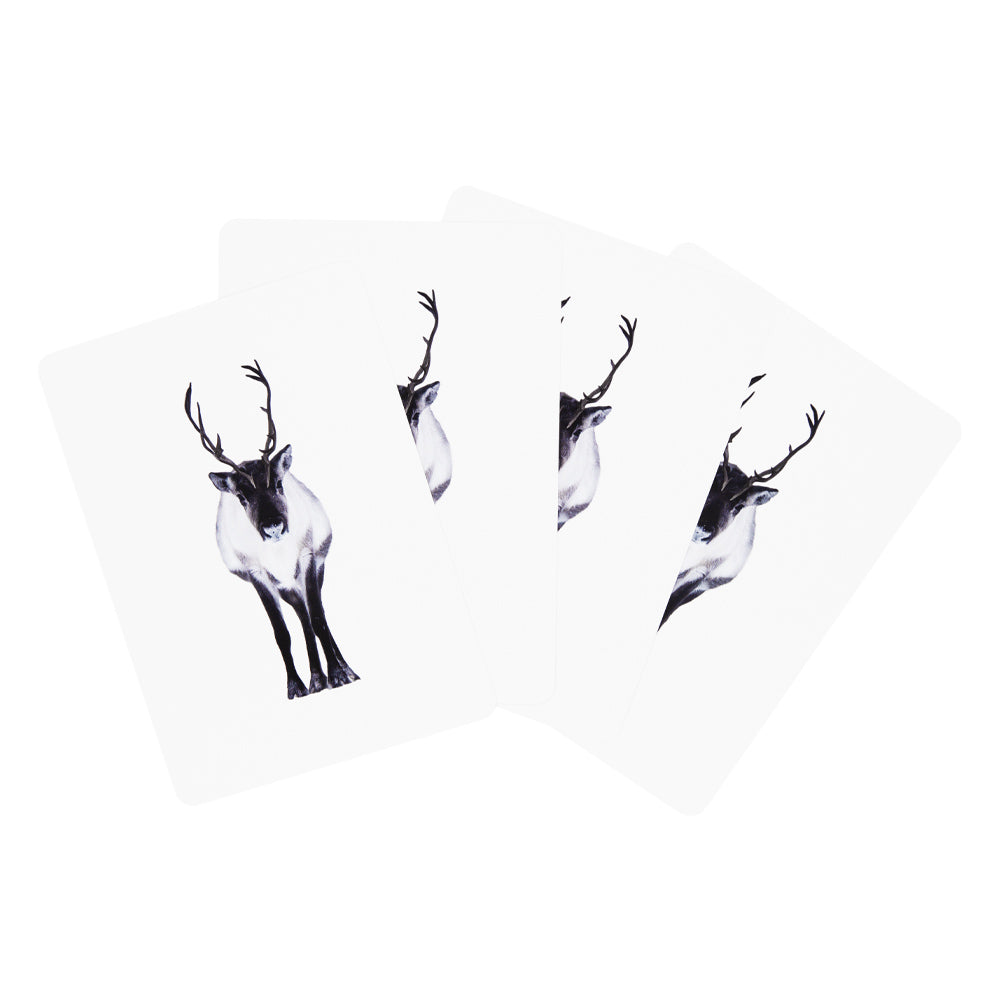 Postkarten Rentier - 4er Set