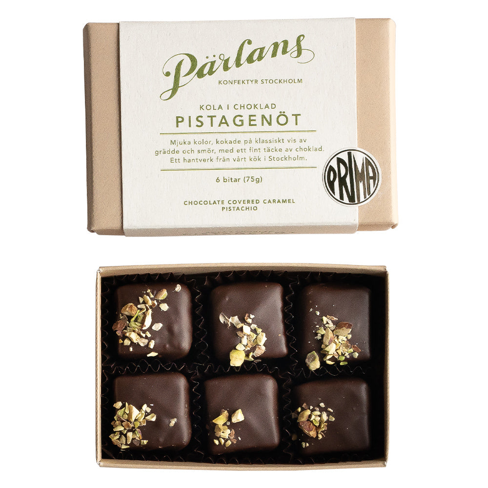 Karamell-Konfekt - Pistazie 6 Stk.