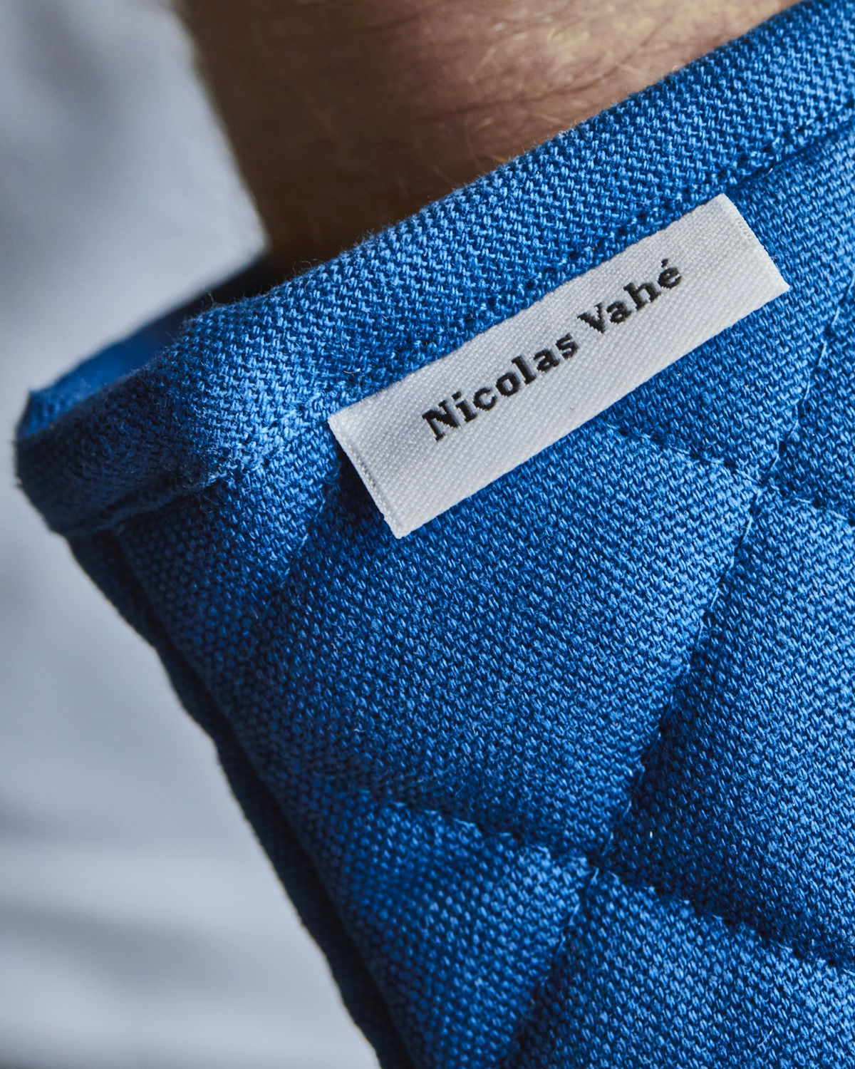 Ofenhandschuh Neat - blau