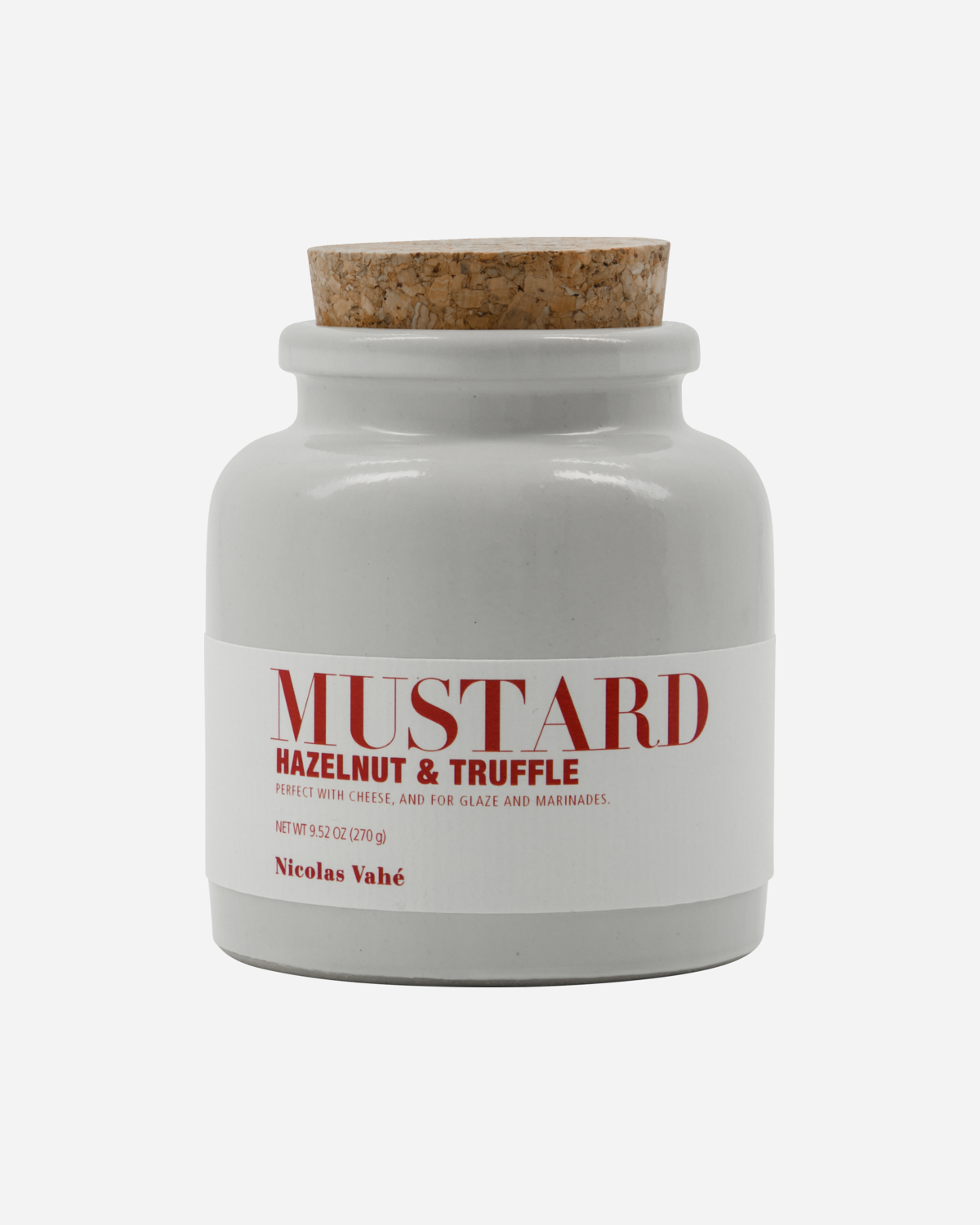 Senf mit Haselnuss und Trüffel