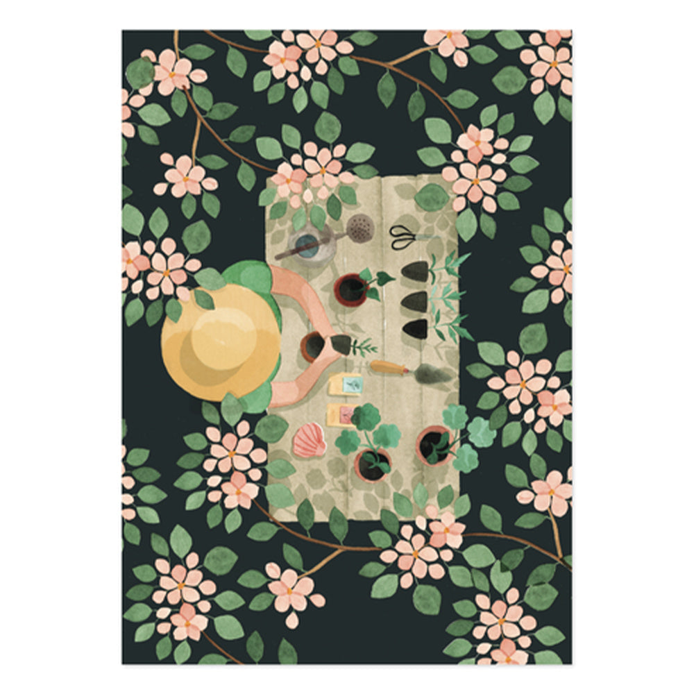 Postkarte - Apple Orchard