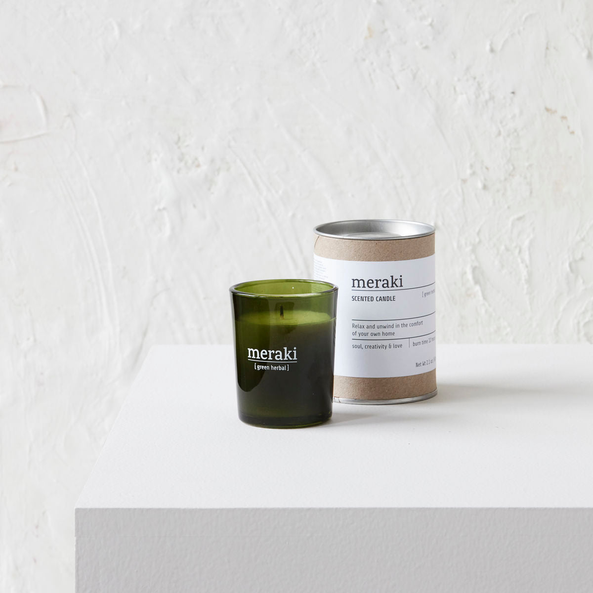 Duftkerze - Green Herbal klein