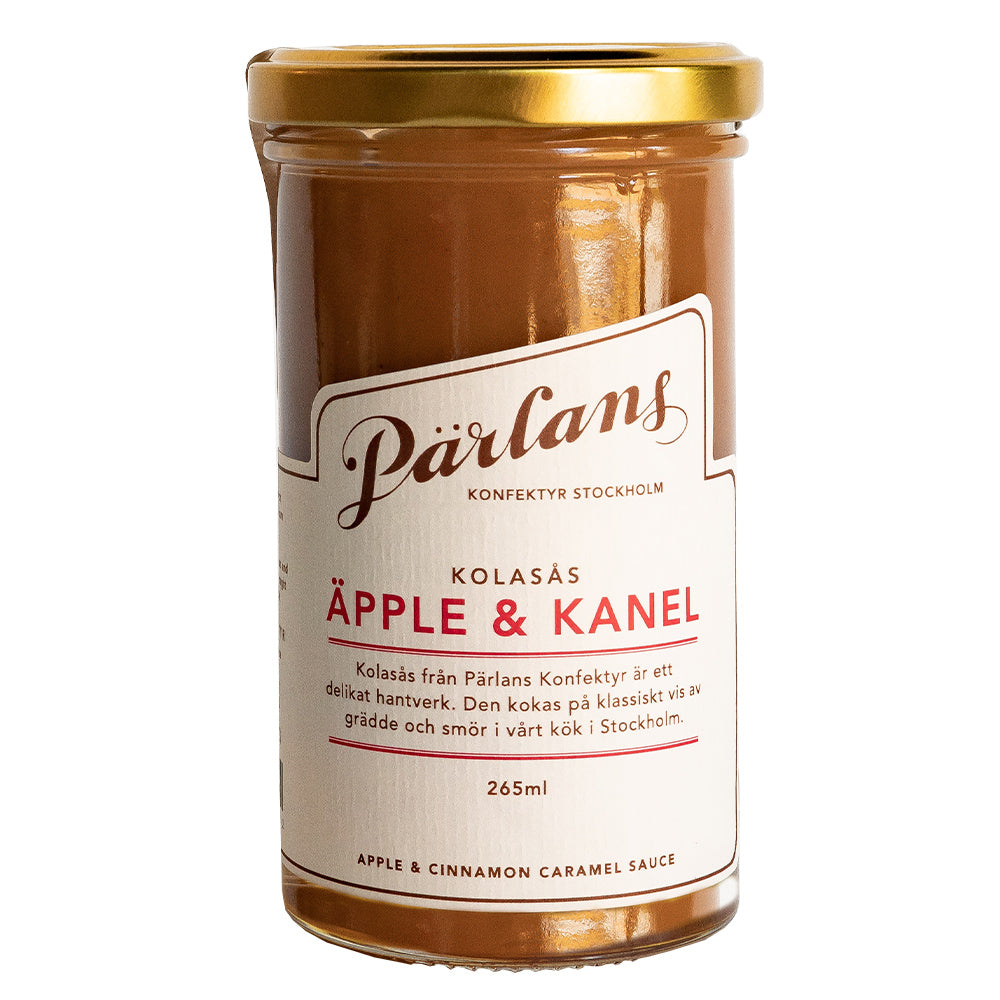Karamellsoße mit Apfel & Zimt
