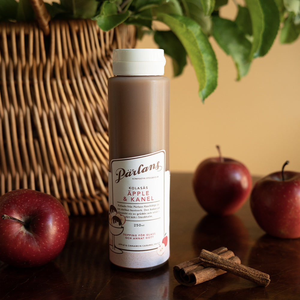 Karamellsoße Squeeze Bottle - Apfel & Zimt