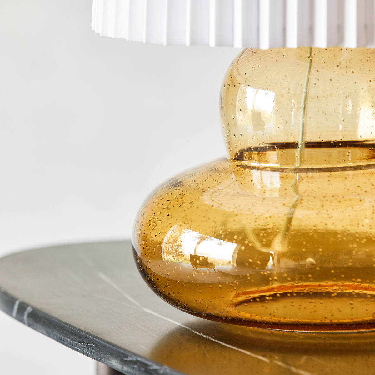 Tischlampe Ribe - amber