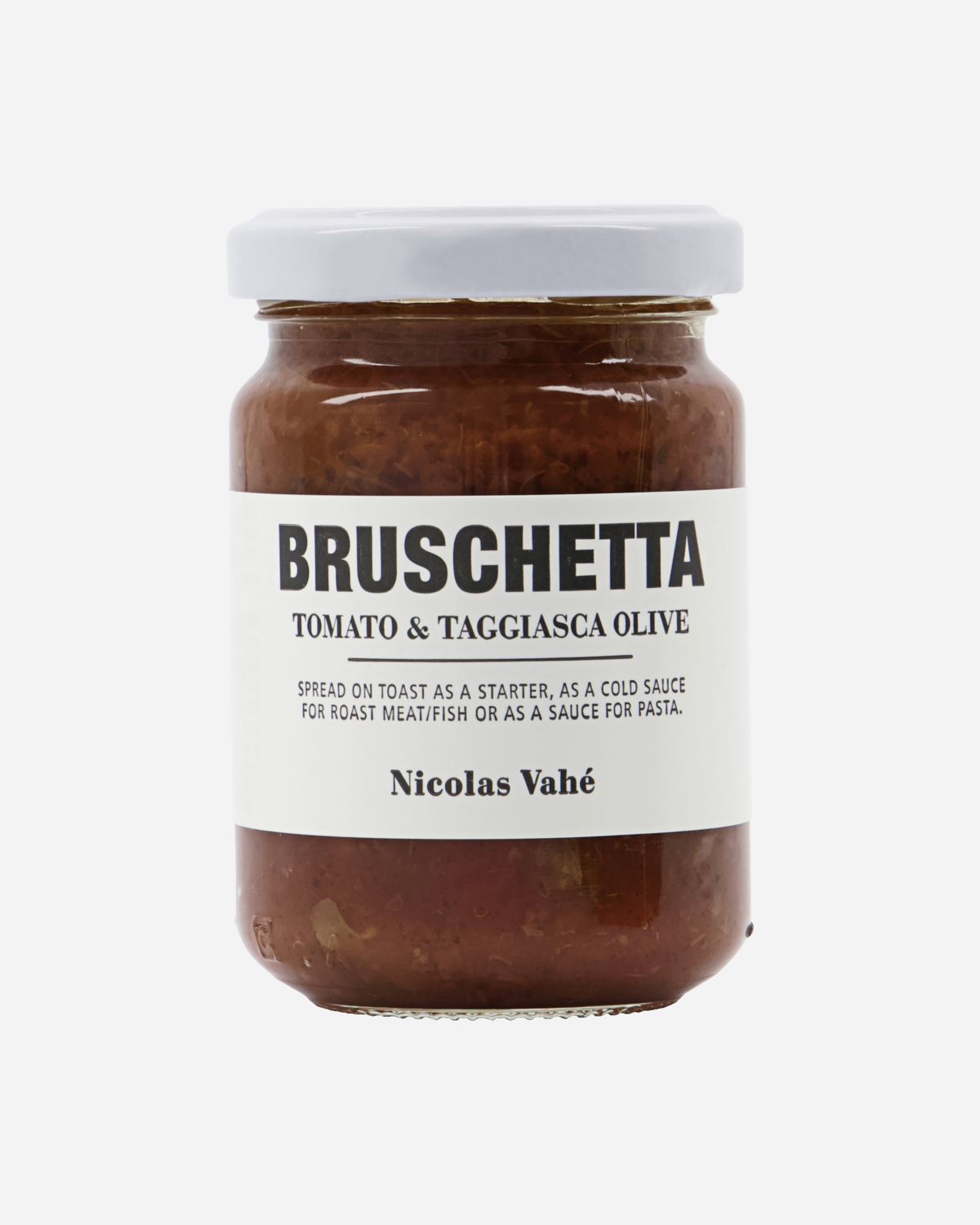 Bruschetta mit Tomate und Taggiasca-Olive – 135 g