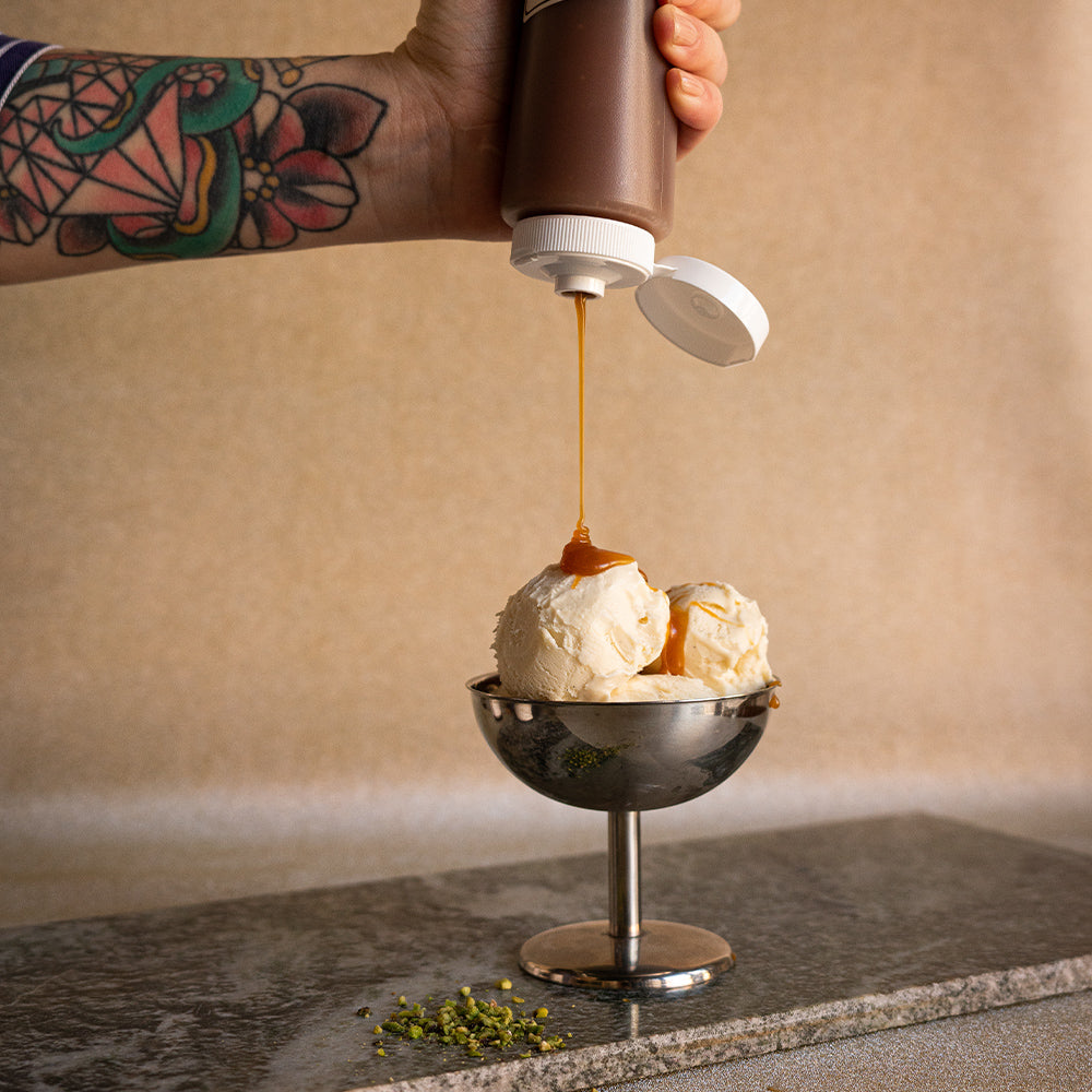 Karamellsoße Squeeze Bottle - Vanille