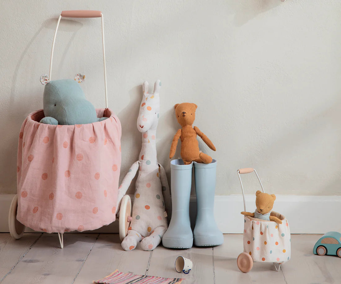 Miniatur-Trolley - Multi Dots 21 cm