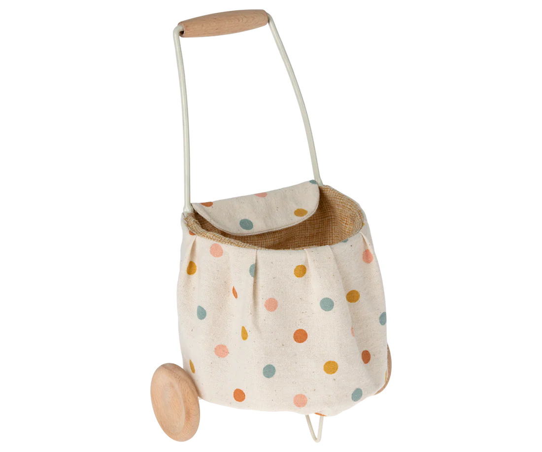Miniatur-Trolley - Multi Dots 21 cm