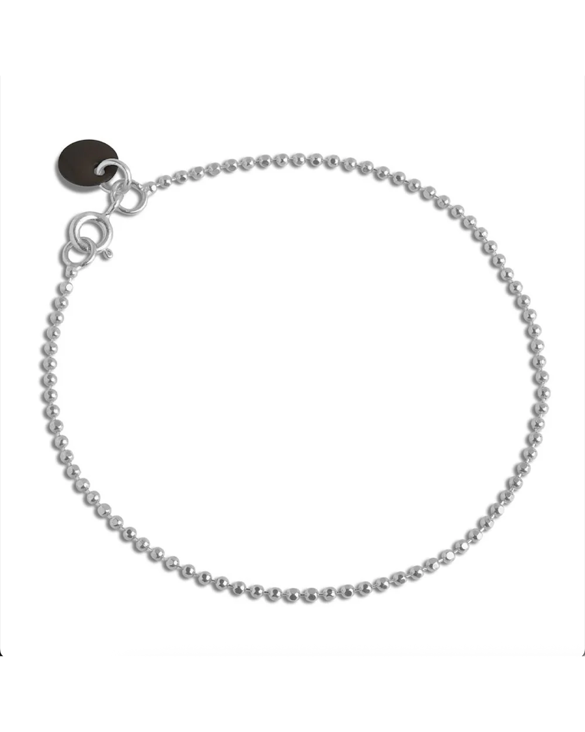 Armband Ball Chain - Silber
