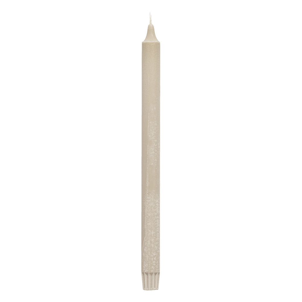 Stabkerzen - sand 8er Set