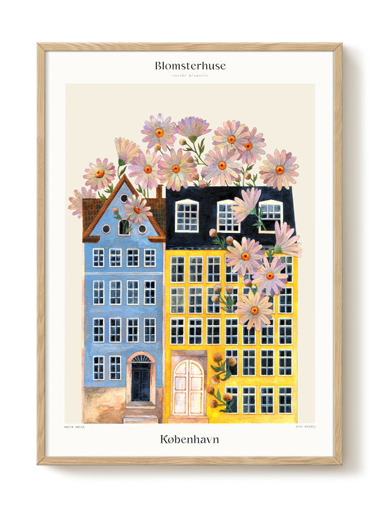 Druck - Blomsterhuse - København