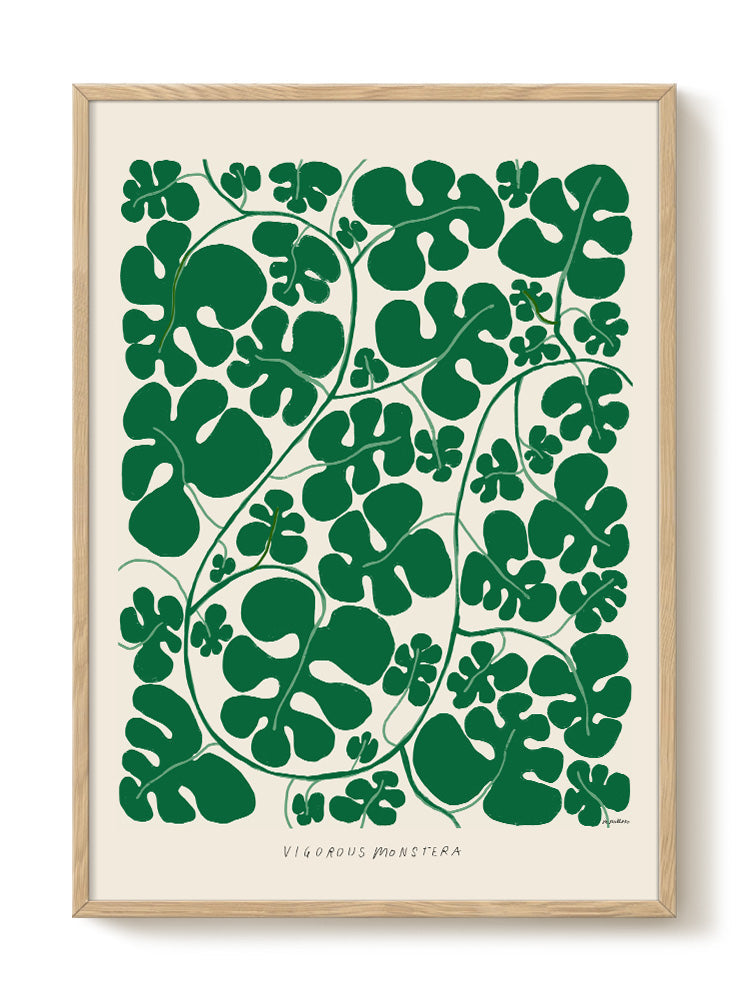 Druck - Monstera