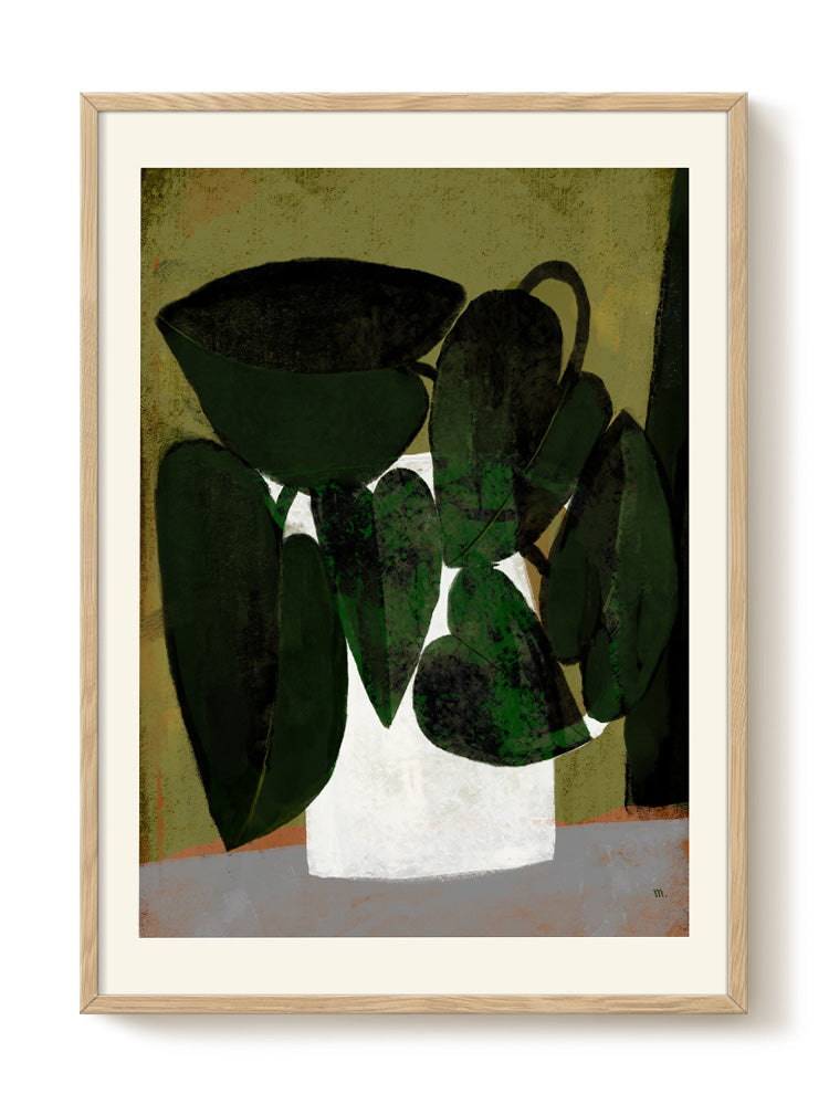 Druck - Dancing Leaves