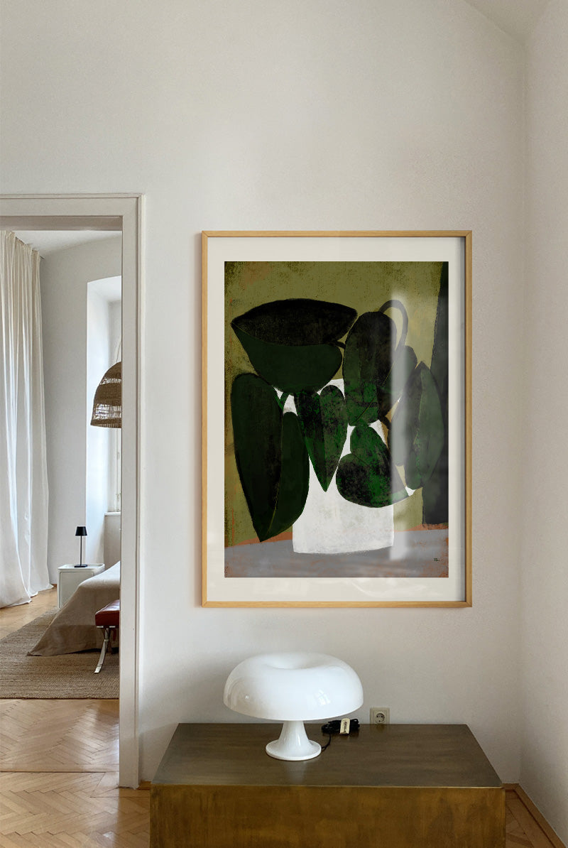 Druck - Dancing Leaves