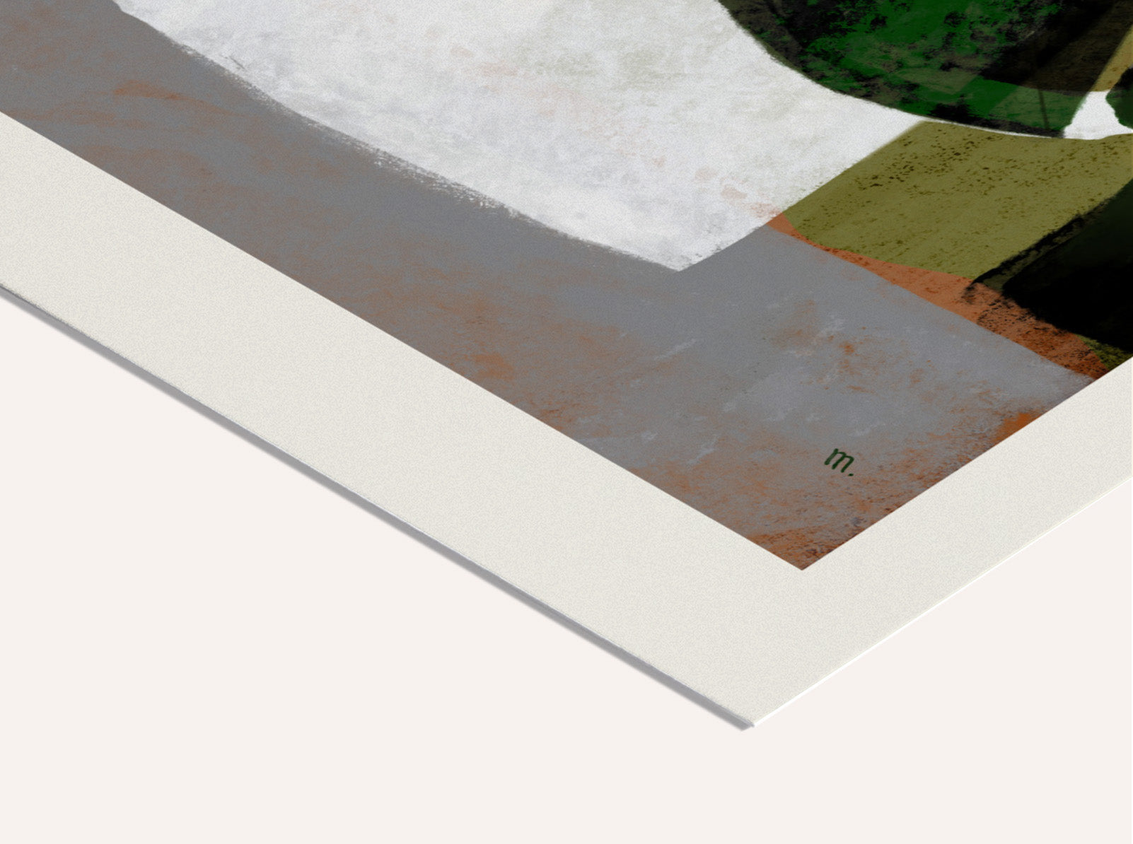 Druck - Dancing Leaves