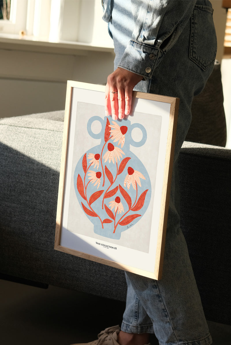 Druck - Vase Collection II