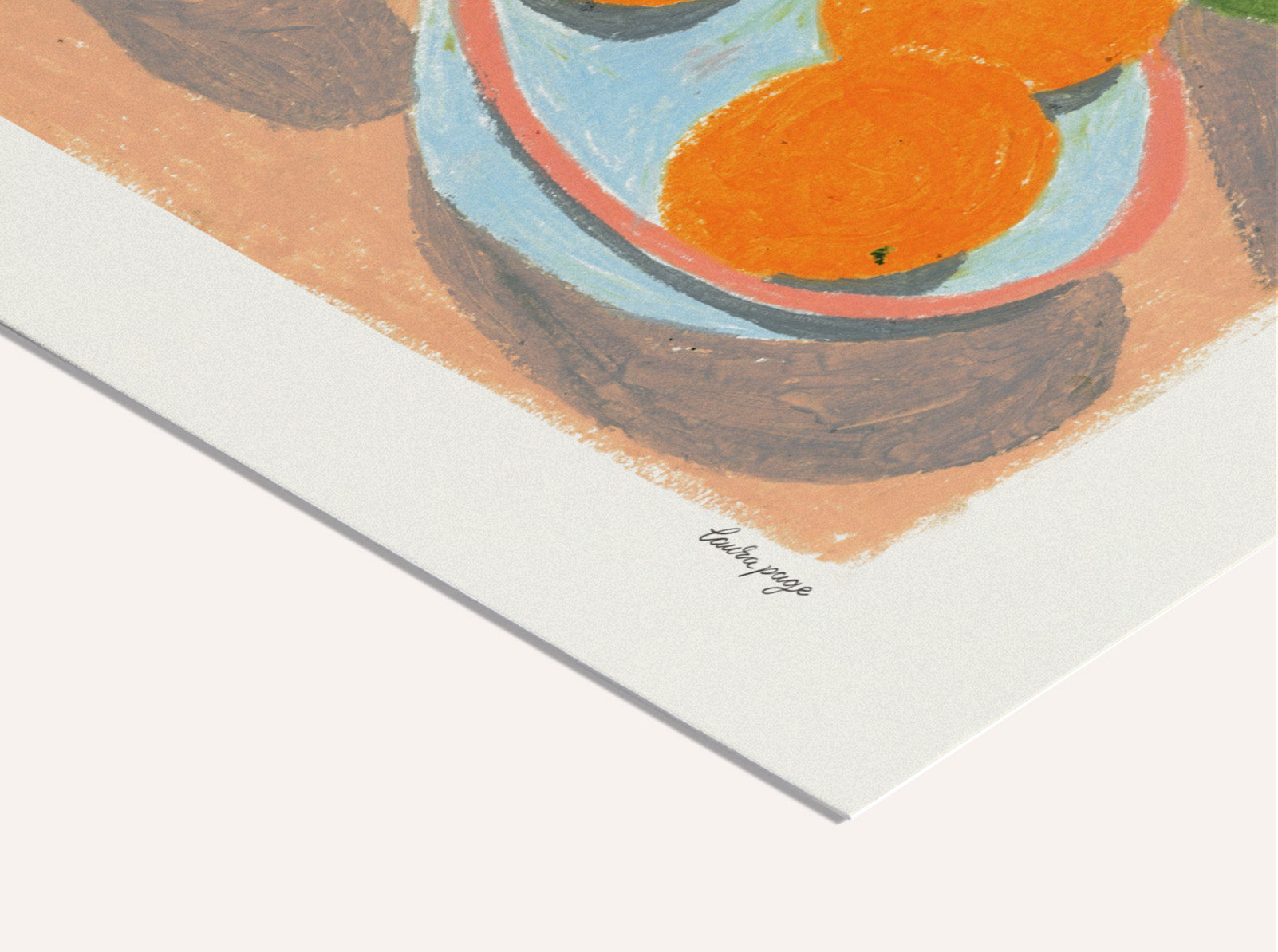 Druck - Coffee and Oranges