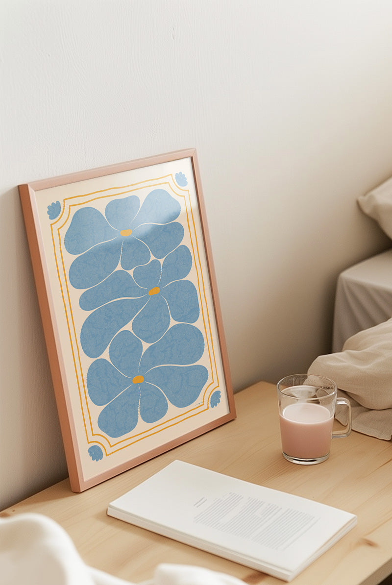 Druck - Nostalgia Blue