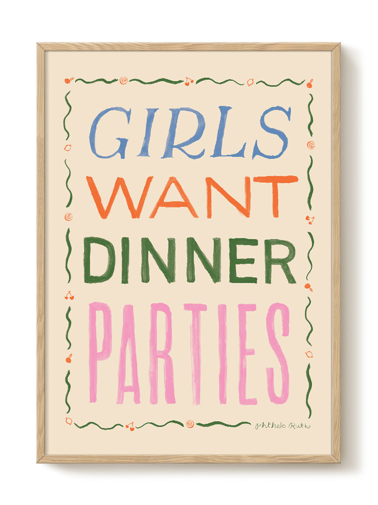 Druck - Dinner Parties