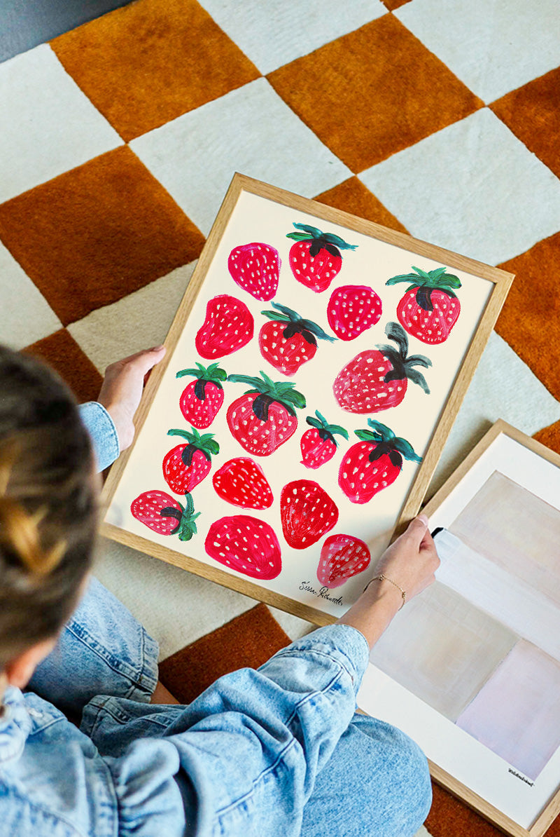 Druck - Strawberries