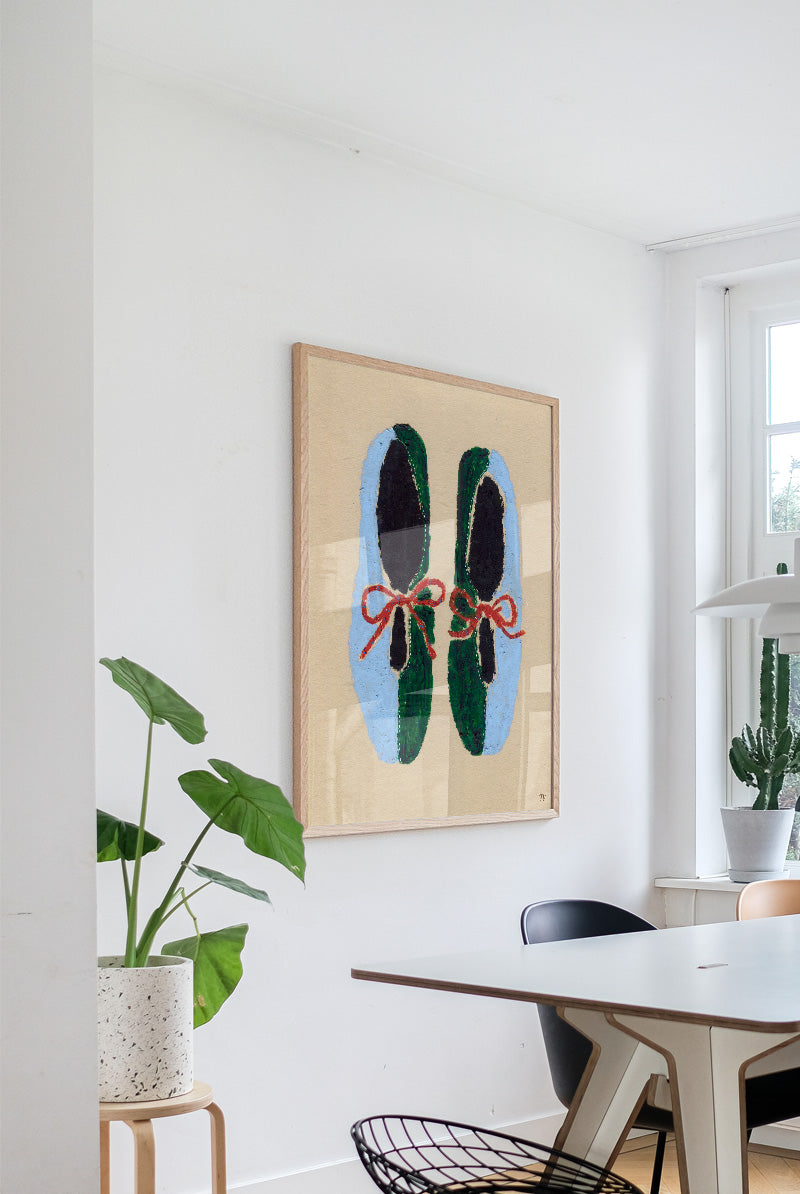 Druck - Colorblock Flats