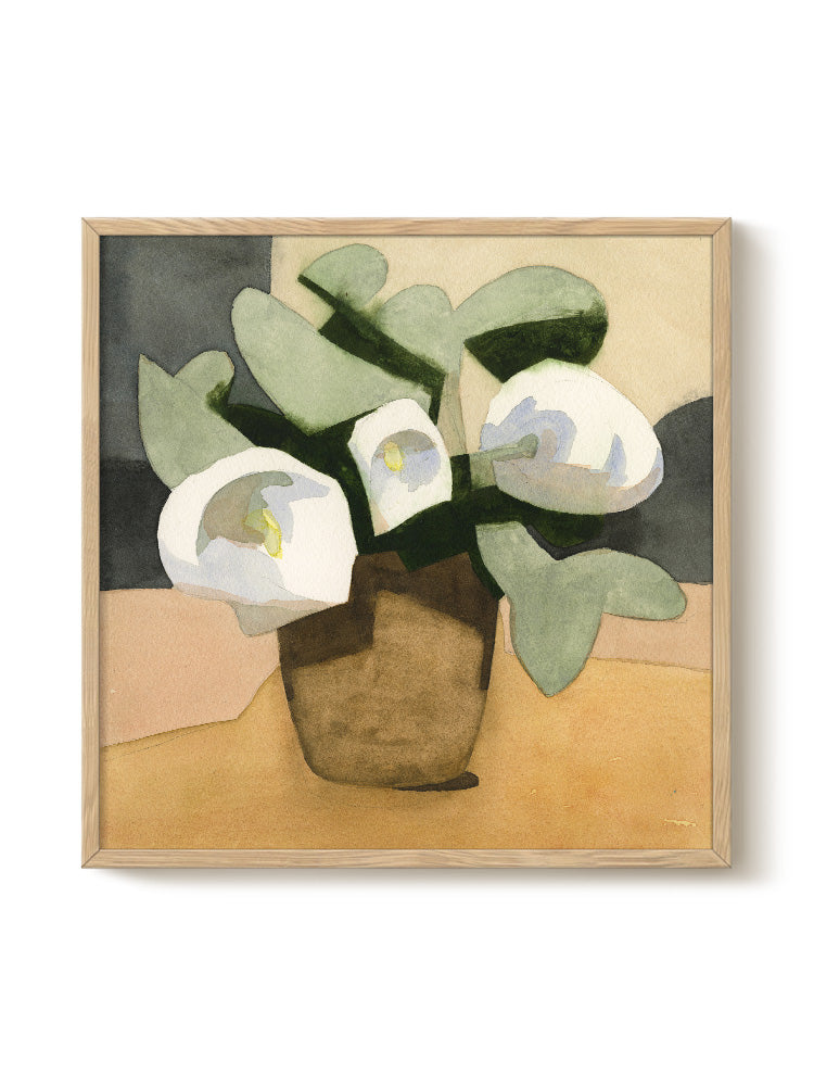 Druck - White Flower