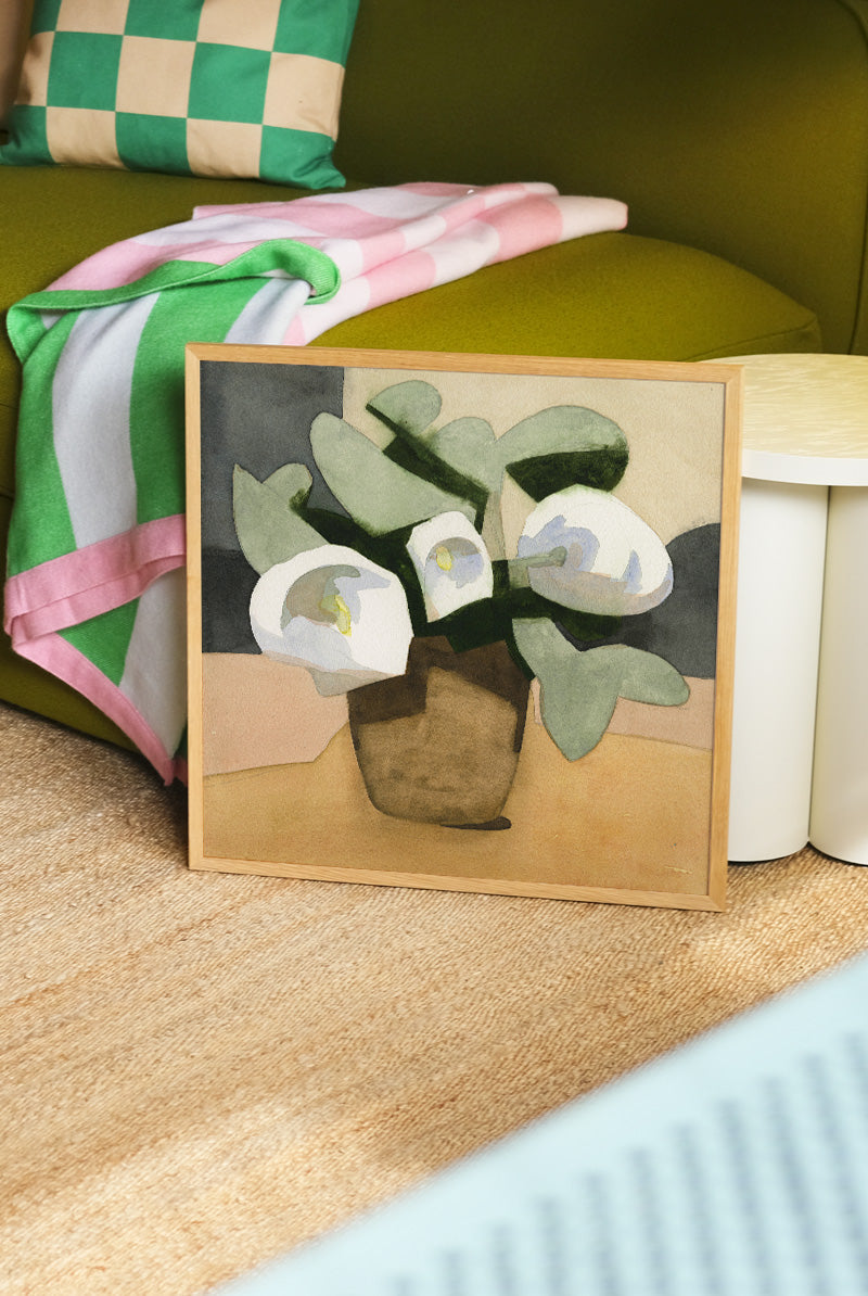 Druck - White Flower