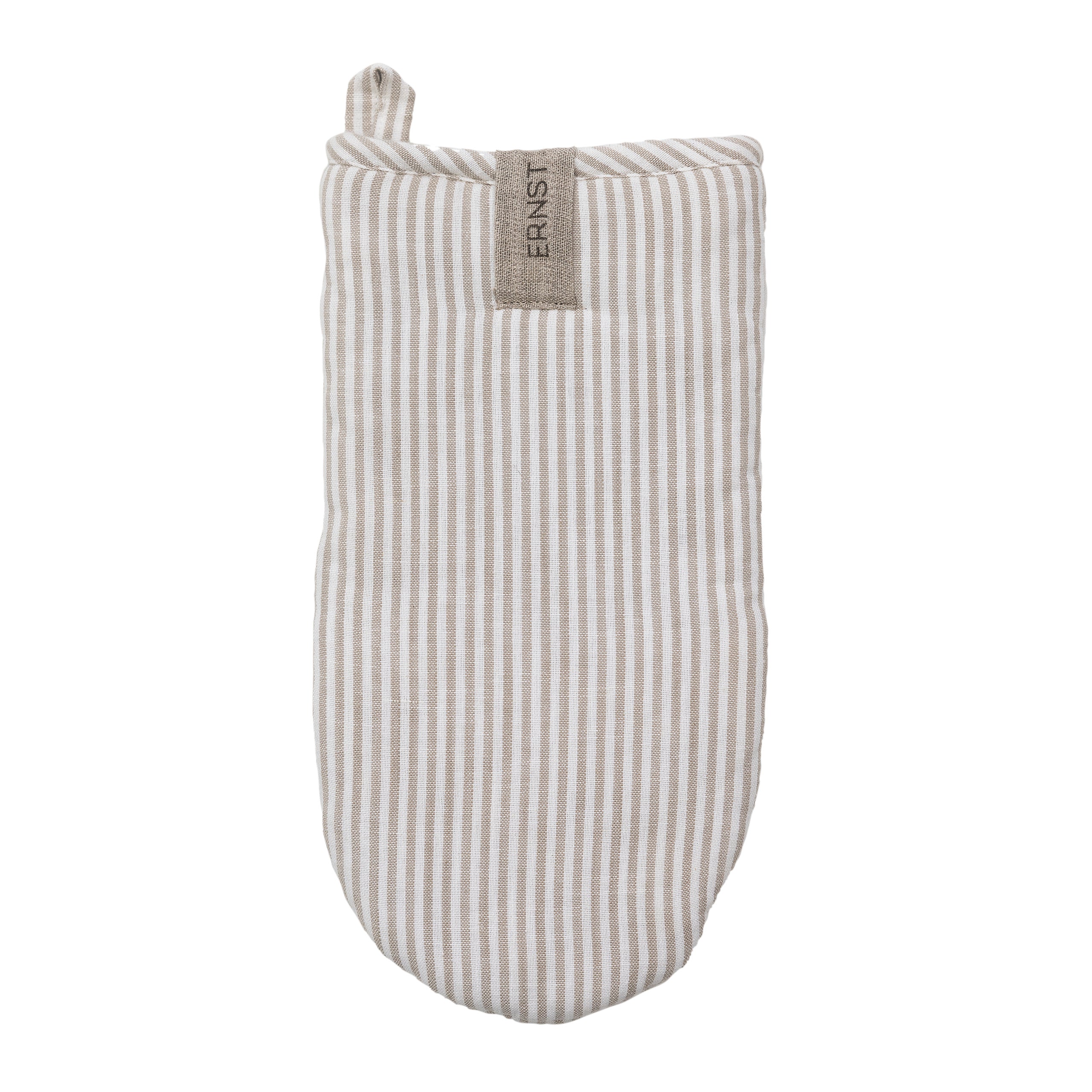 Ofenhandschuh Beige/Weiß