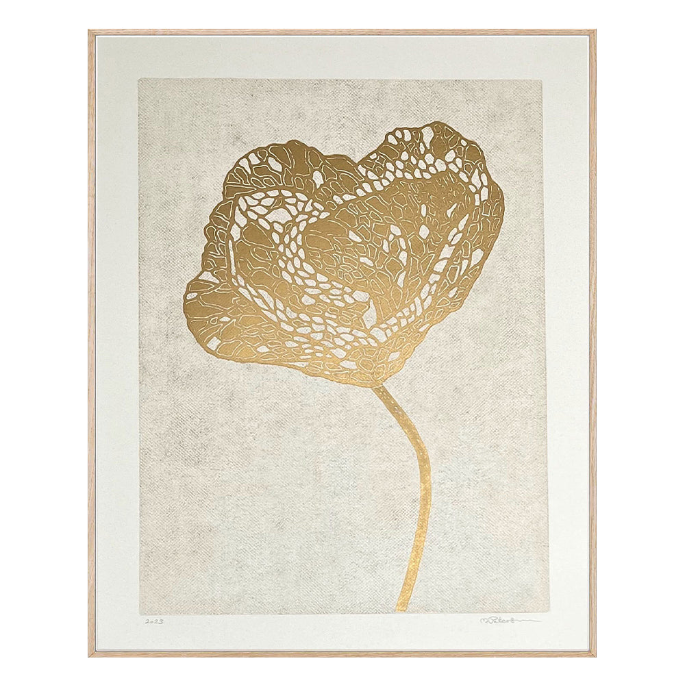 Druck - Unika Poppy #2 beige