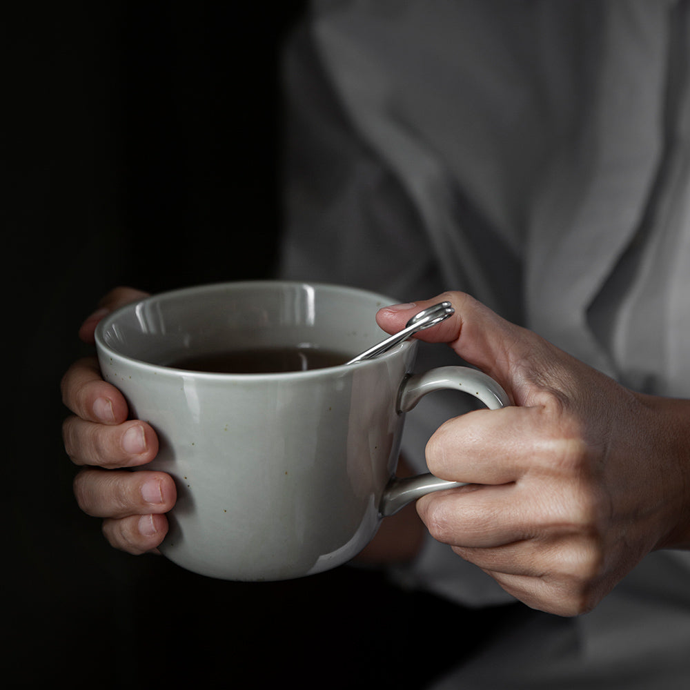 Jumbo Tasse - sandgrau