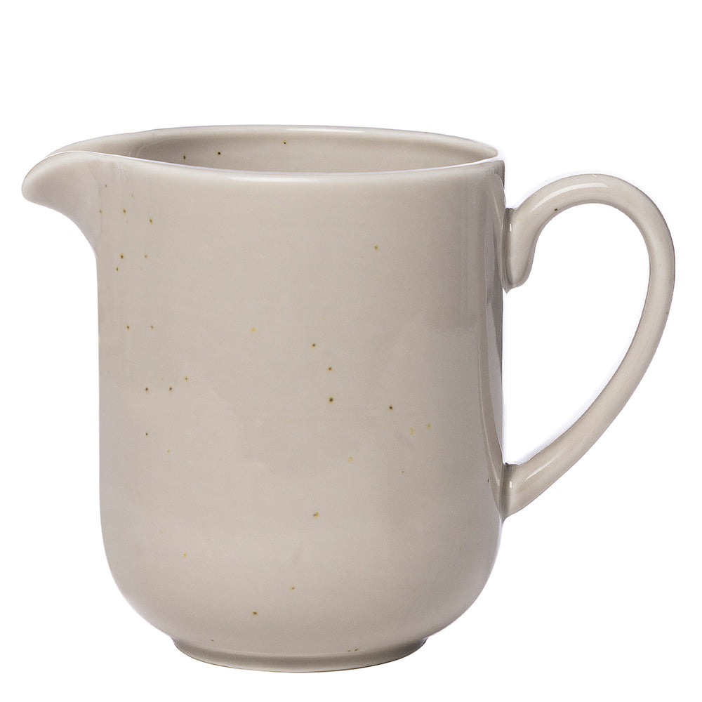 Milchkännchen - sandgrau 10 cm