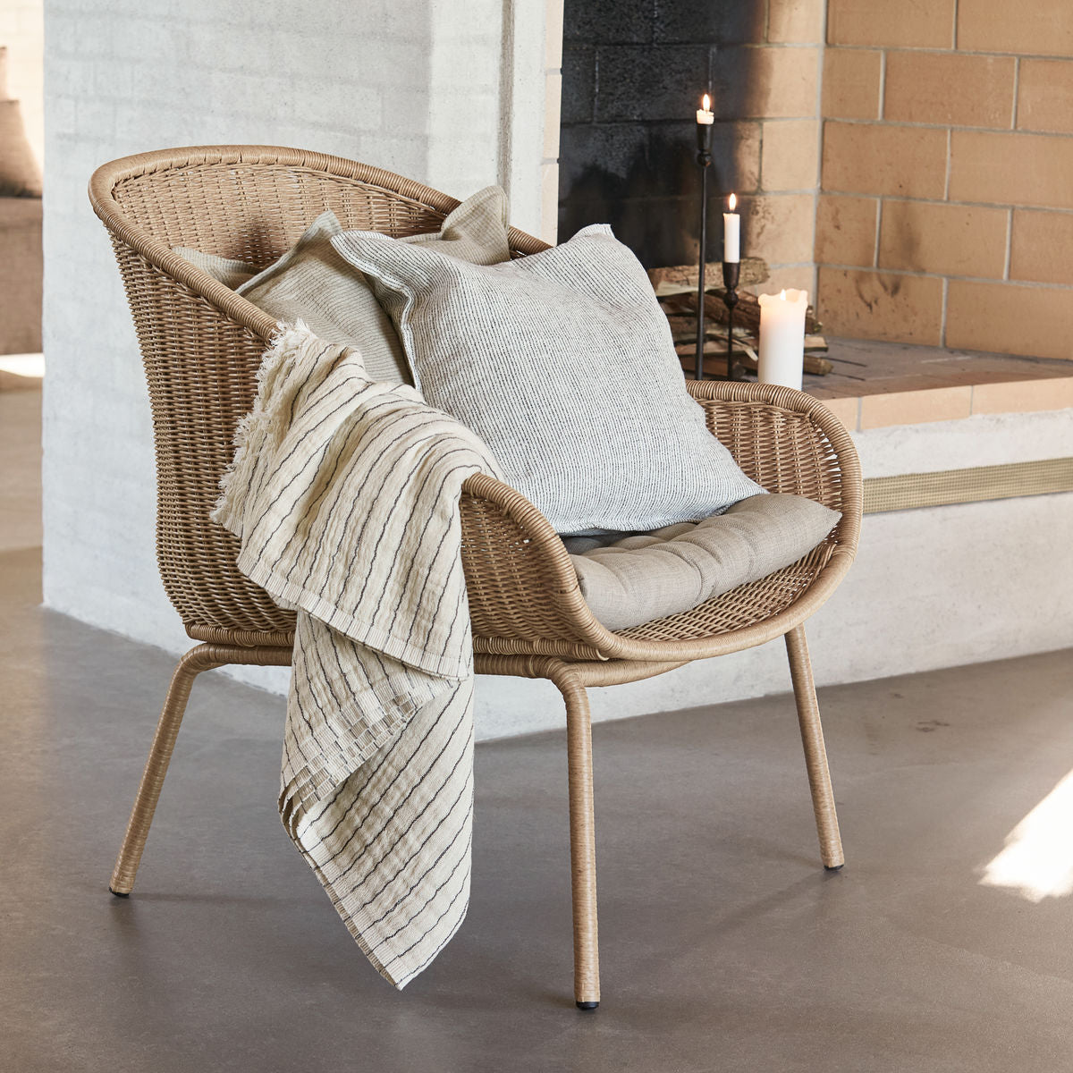 Lounge-Sessel Hapur - natur