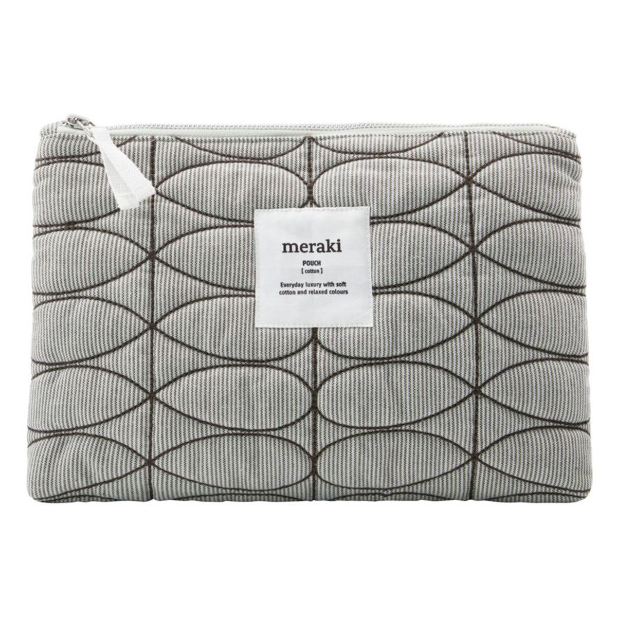 Kosmetiktaschen Meraki Kulturbeutel Kosmetiktasche Mentha Hellgrau