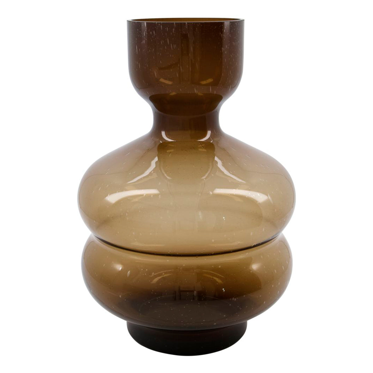 Vase Organi - amber