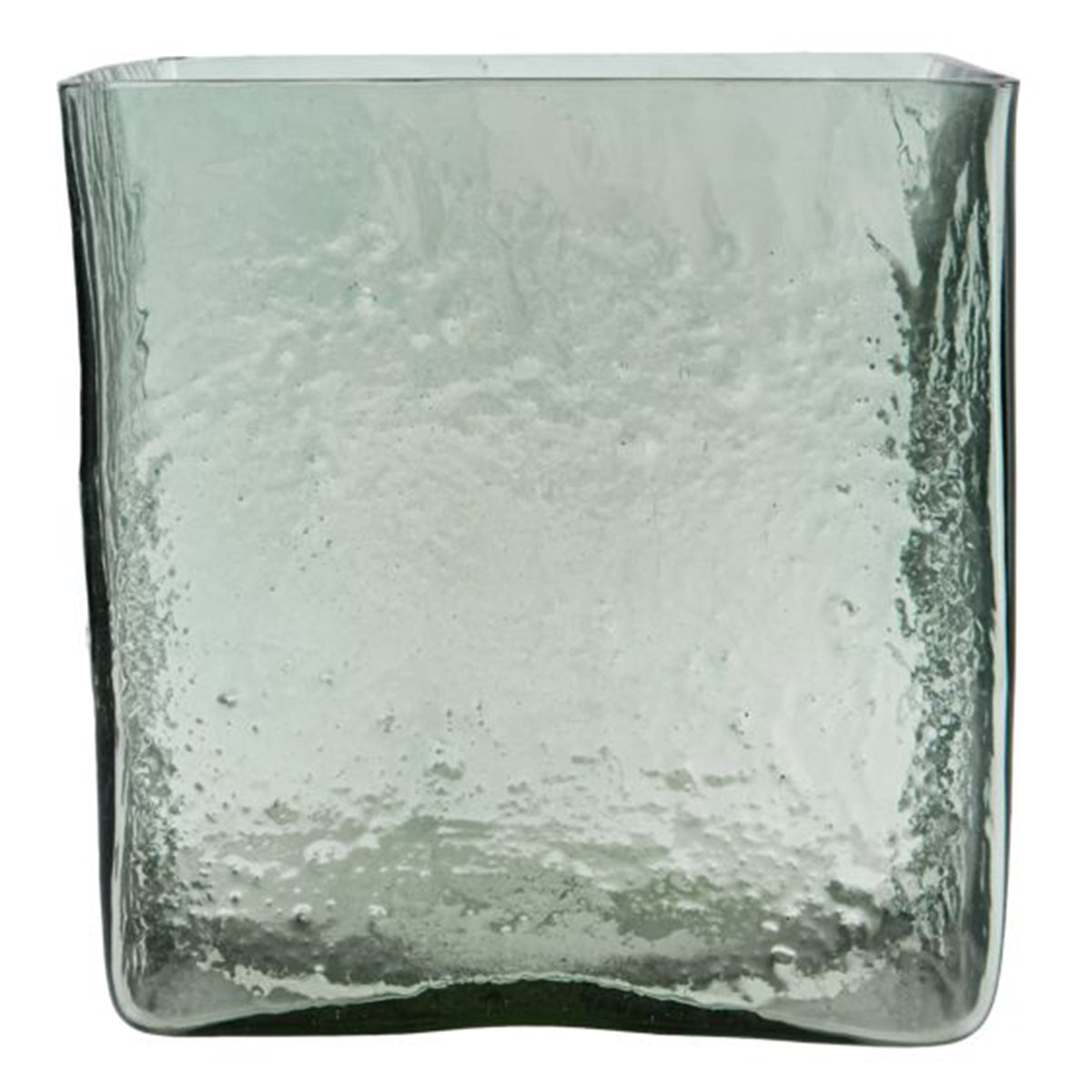 Vase Square - hellblau