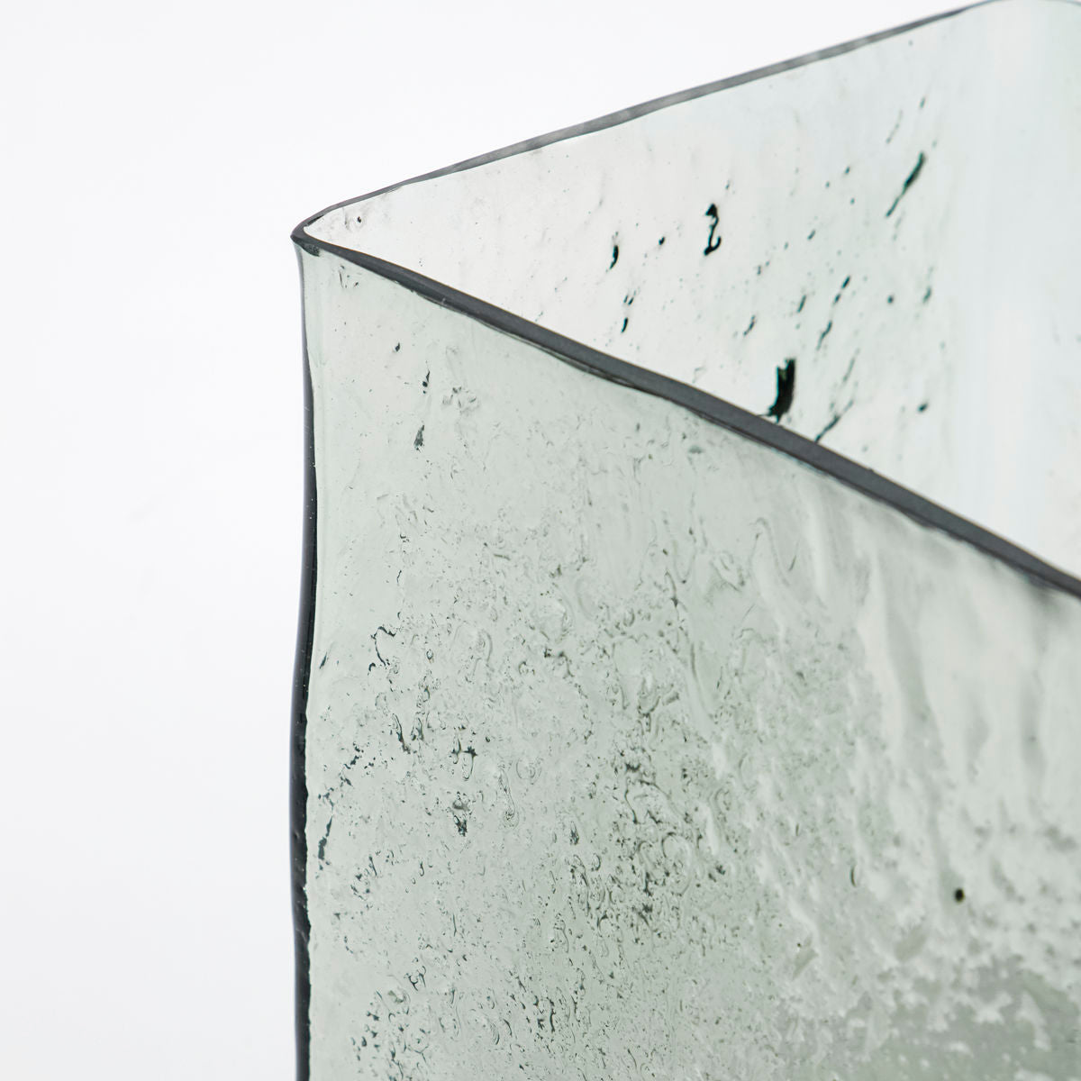 Vase Square - hellblau