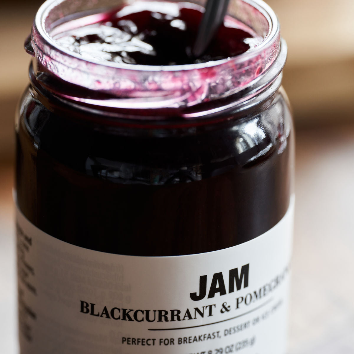 Konfitüre - schwarze Johannisbeere & Granatapfel