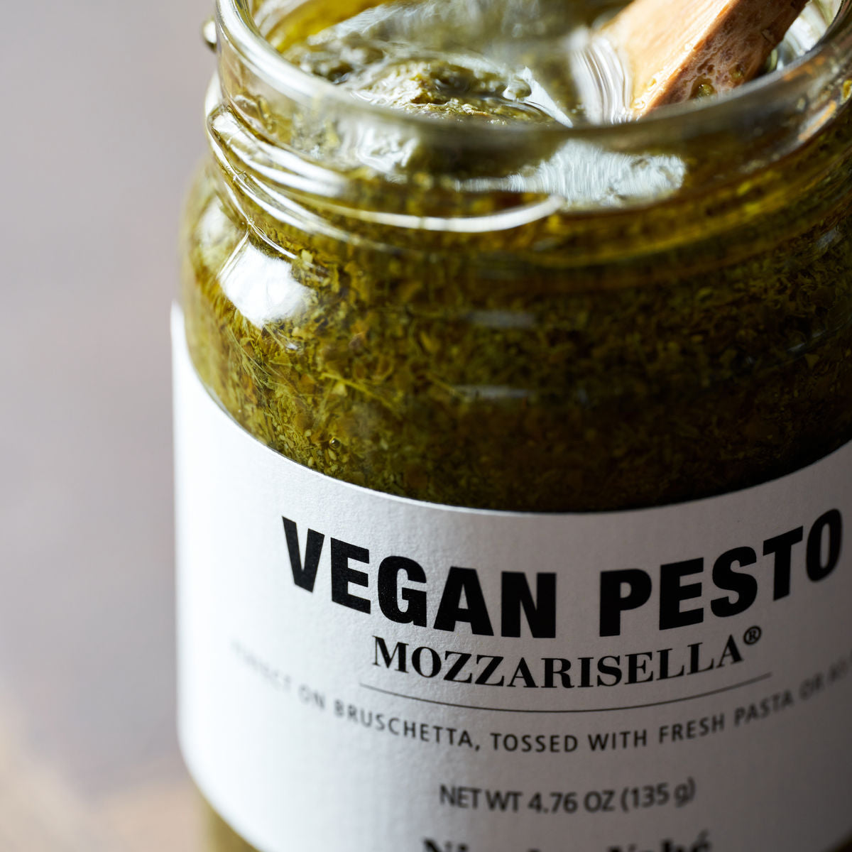 Veganes Pesto mit Mozzarisella