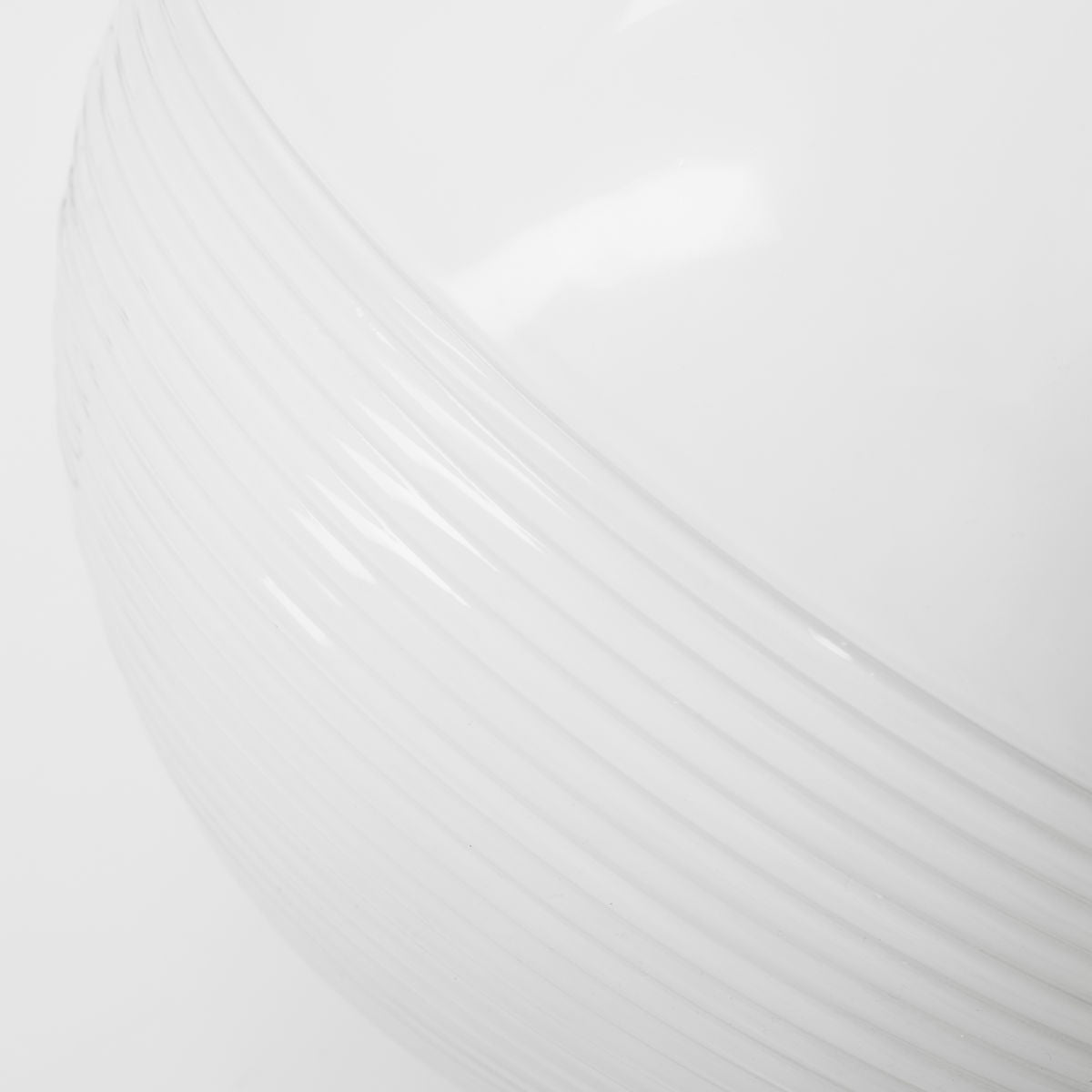 Lampe Halda - weiß/braun Ø 30 cm