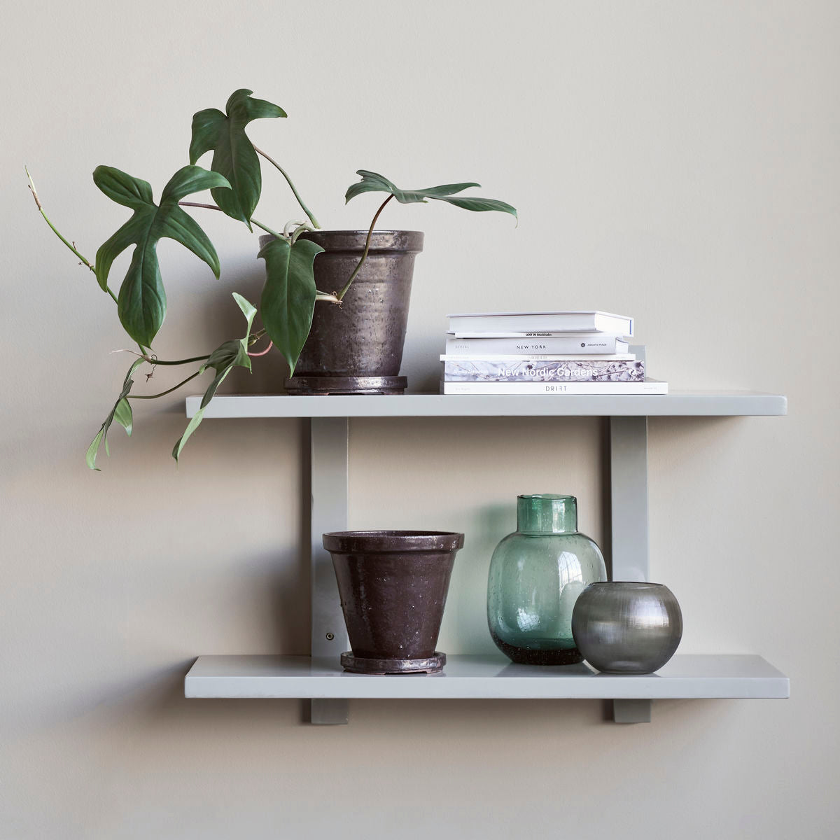 Regal Sheo - grau h 50 cm
