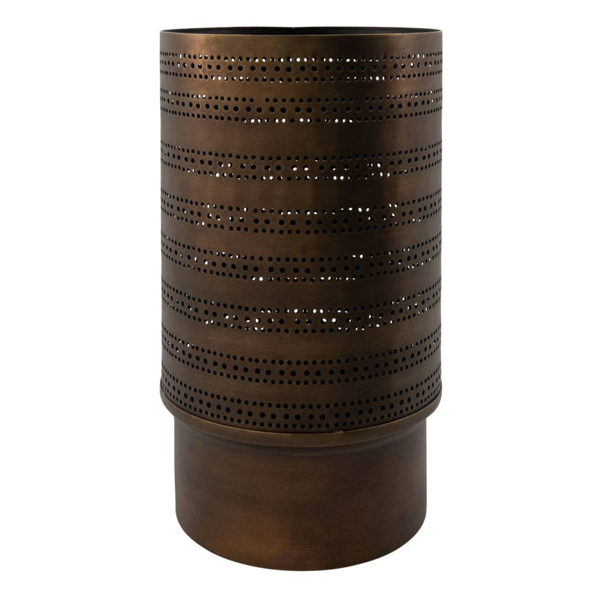 Kerzenhalter Mesu - antikes braun