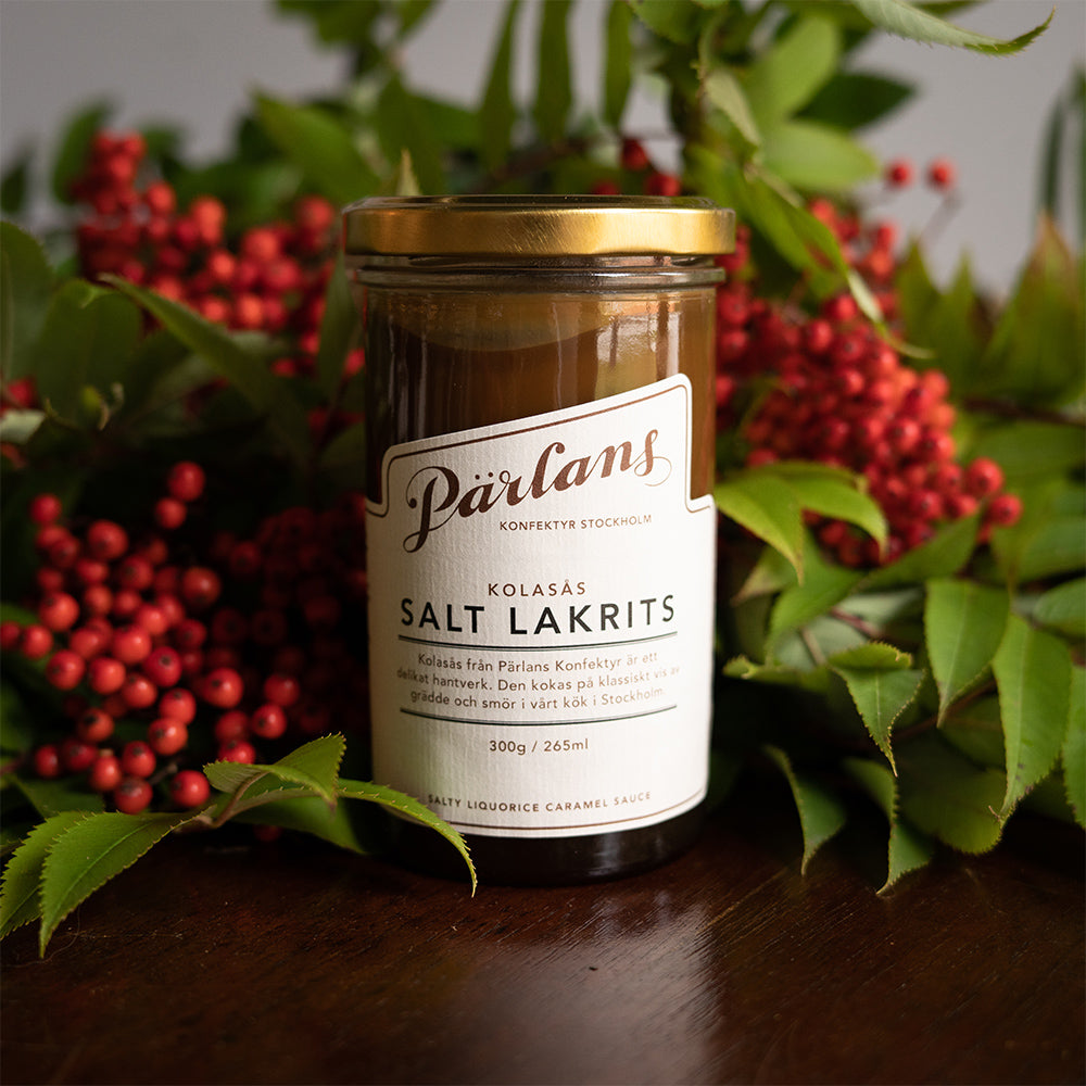 Karamellsoße mit Lakritz