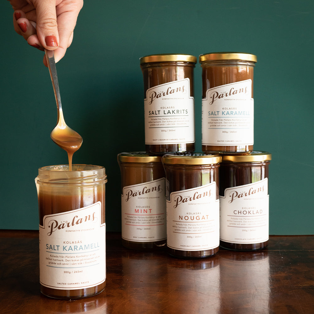 Karamellsoße mit Lakritz