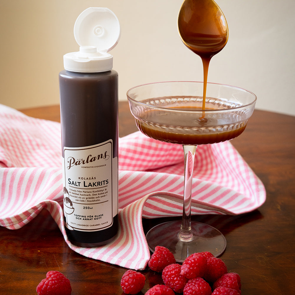 Karamellsoße Squeeze Bottle - Lakritz