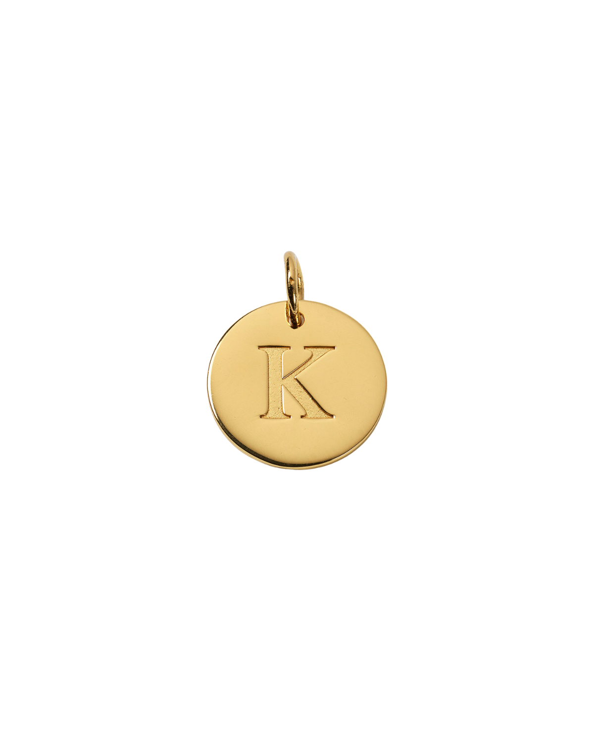 Anhänger Buchstabe (groß) - gold