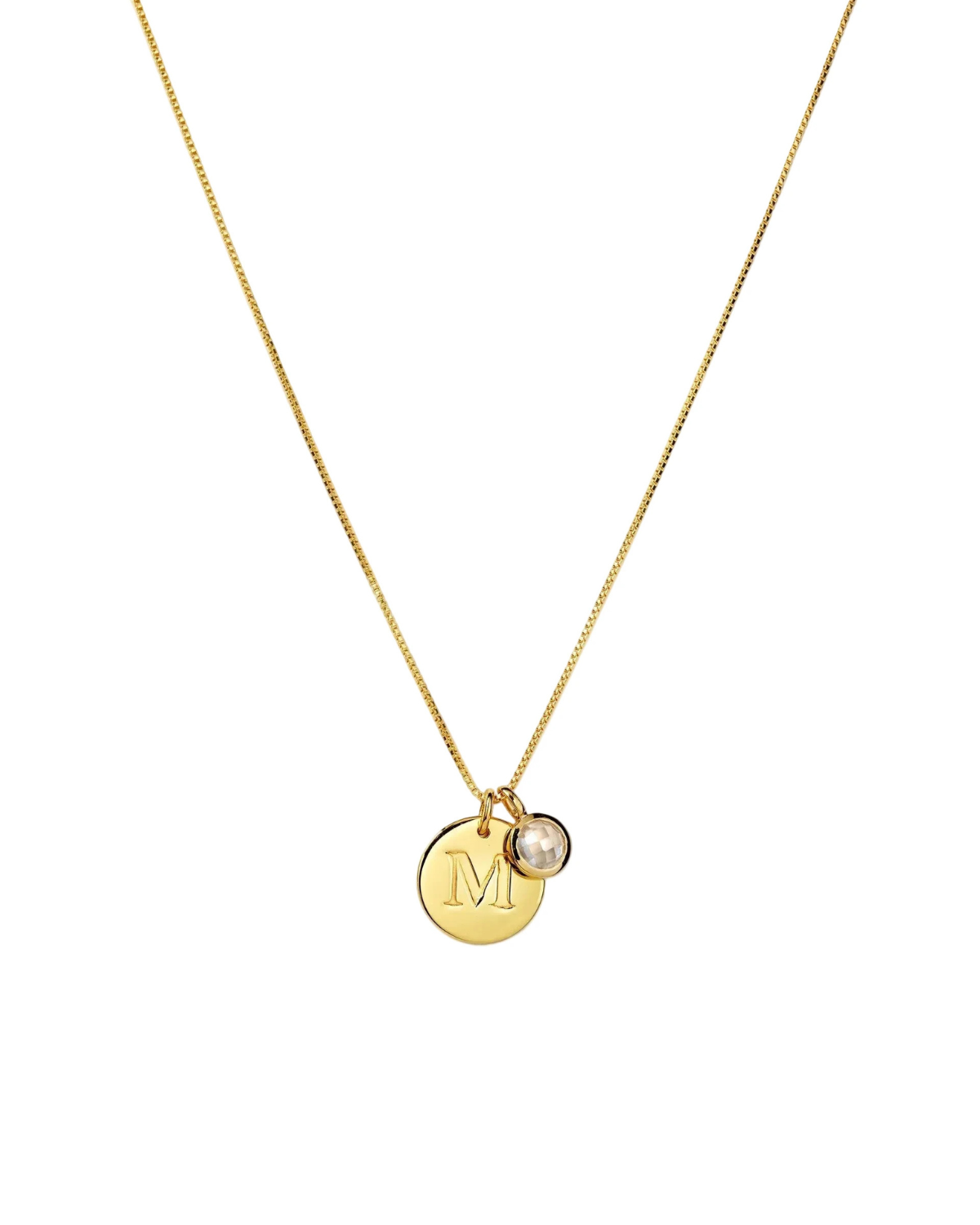 Anhänger Beloved Birthstone - gold